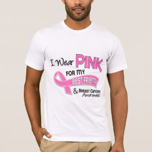 T-shirt Je porte le rose pour mon cancer du sein du