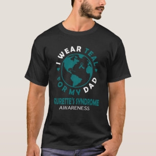 T-shirt Je porte le TURQUOISE pour la JOURNÉE DE SENSIBILI