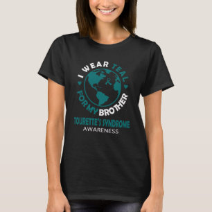 T-shirt Je porte le TURQUOISE pour la JOURNÉE DE SENSIBILI
