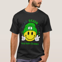 Je Porte Le Vert Pour La Sensibilisation À La Sant