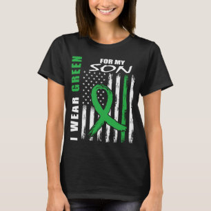 T-shirt Je Porte Le Vert Pour Mon Fils Sensibilisation Aux