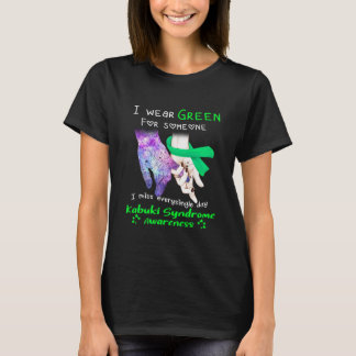 T-shirt Je Porte Le Vert Pour Quelqu'Un Qui Connaît Le Syn
