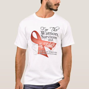 T-shirt Je porte l'hommage de ruban - cancer du corps