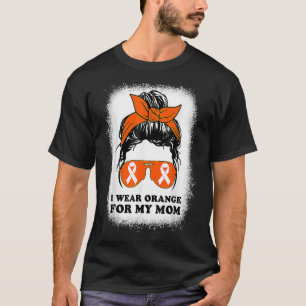 T-shirt Je Porte L'Orange Pour Ma Mère Ms Multiple Scleros