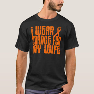 T-shirt Je Porte Orange Pour Ma Femme 16