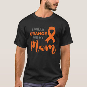 T-shirt Je Porte Orange Pour Ma Mère Sclérose En Plaques