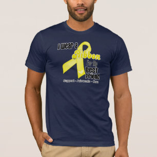 T-shirt Je porte un ruban pour mon meilleur ami - Sarcoma