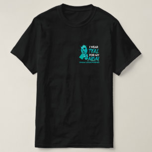 T-shirt Je Porte Un Turquoise Pour Ma Mère Conscience Du C