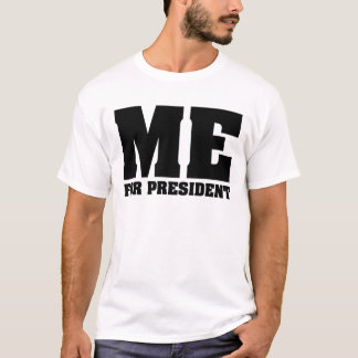 T-shirt Je pour le président
