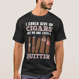 T-shirt Je Pourrais Abandonner Cigars Tabac Cigarette Smok