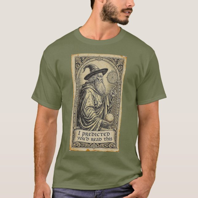 T-SHIRT JE PRÉDISAIS QUE VOUS LIRIEZ CECI (Devant)