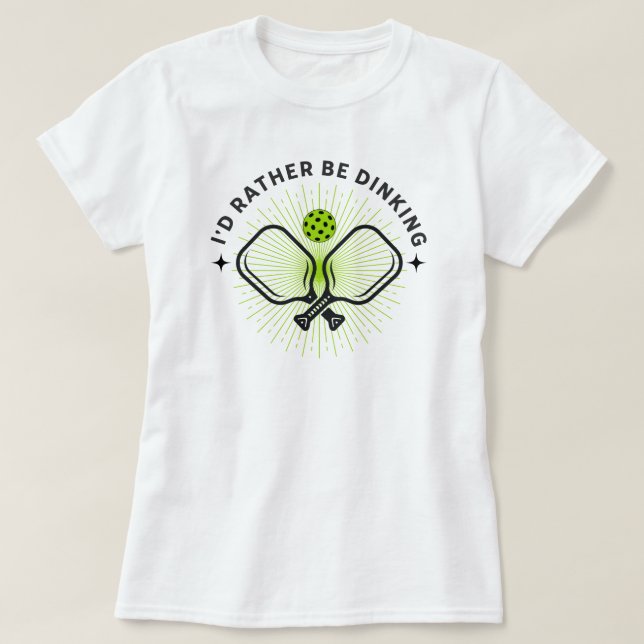 T-shirt Je préfère boire (Design devant)
