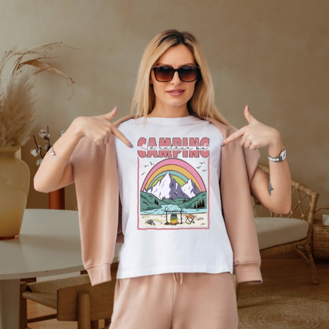 T-shirt Je préfère camper (Créateur téléchargé)
