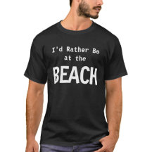 Je préfère être à la plage