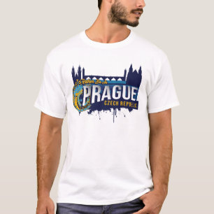 T-shirt Je préfère être à Prague en République Tchèque Sou