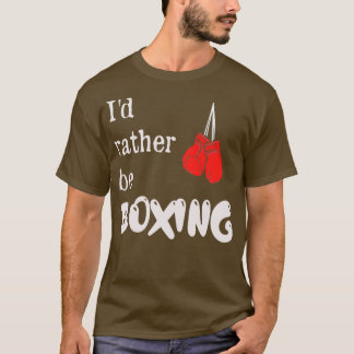 T-shirt Je préfère être boxeur 2