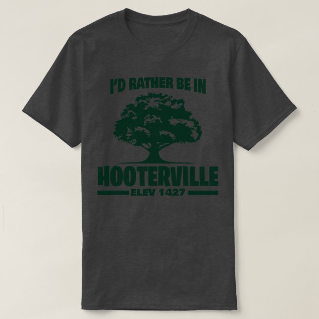 T-shirt Je préfère être dans Hooterville Green Acres Petti (Design devant)
