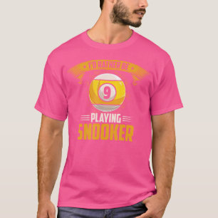 T-shirt Je Préfère Jouer Snooker Pool Billard Snooker