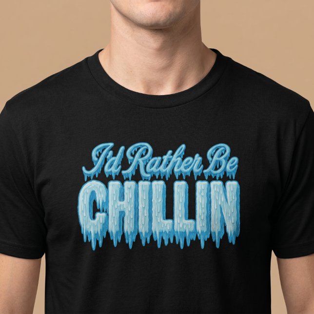 T-shirt Je préfère me détendre (Créateur téléchargé)