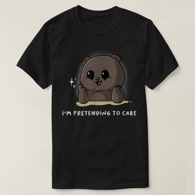T-shirt Je Préfère M'Occuper Introvert Music Fan Nerd Gr (Design devant)