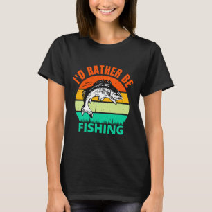 T-shirt Je Préfère Pêcher