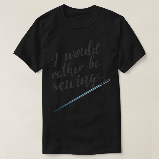 T-shirt Je préférerais (Design devant)