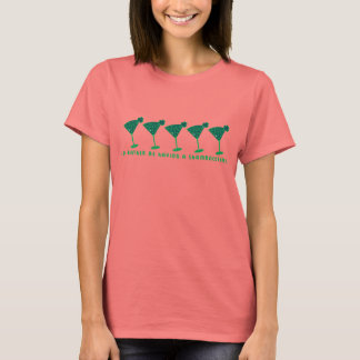 T-shirt Je préférerais avoir un shamrocktini.