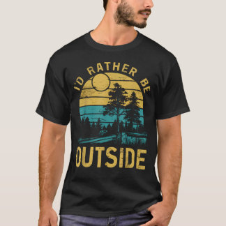 T-shirt Je préférerais être