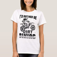 Je Préférerais Être Vélo Sale Drôle Motocross Vélo