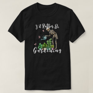 T-shirt Je préférerais jardiner