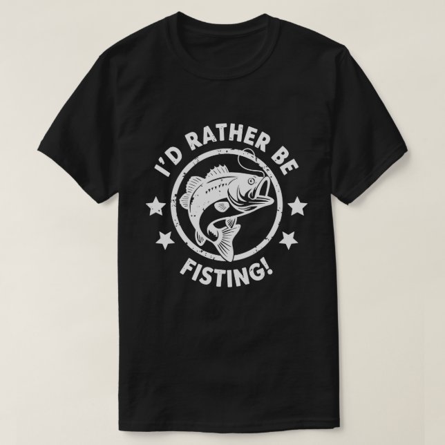 T-shirt Je préférerais me fister (Design devant)