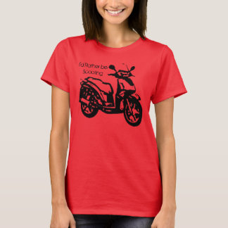 T-shirt Je préférerais me scooter