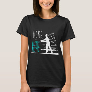 T-shirt Je préférerais pêcher
