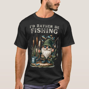 T-shirt Je préférerais pêcher