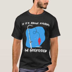 T-shirt Je préférerais pêcher - Graphique drôle de pêcheur