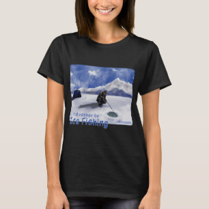 T-shirt Je préférerais pêcher la glace au Minnesota
