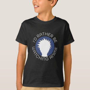 T-shirt Je Préférerais Regarder Anime