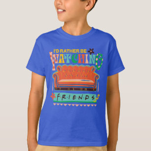 T-shirt Je préfèrerais regarder les amis™ Vibrant Grapic
