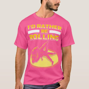 T-shirt Je Préférerais Rouler Le Brésilien Jiu Jitsu T Shi