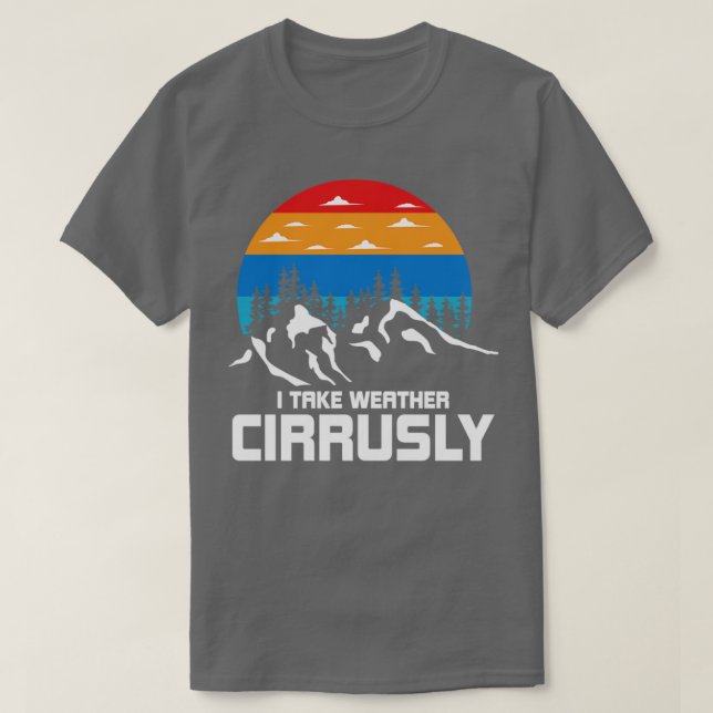 T-shirt Je Prends Cirruslay Météo (Design devant)