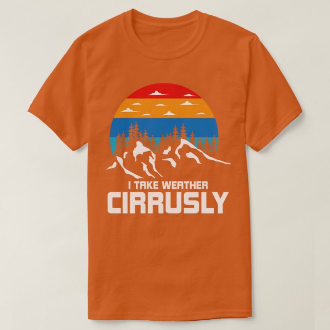 T-shirt Je Prends Cirruslay Météo (Design devant)