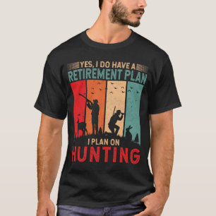 T-shirt Je prévois sur la chasse aux cerfs Chasseur de vêt
