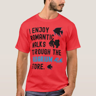 T-shirt Je Profite De Balades Romantiques À Travers L'Aqua
