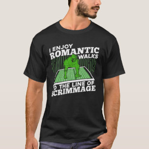T-shirt Je Profite De Marches Romantiques Jusqu'À La Lign