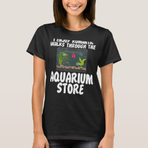 T-shirt Je Profite De Promenades Romantiques À Travers L'A