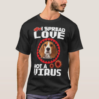 T-shirt Je Propose L'Amour Pas Un Virus Pour Chihuahua Dog
