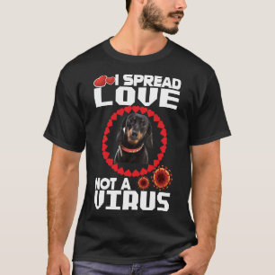 T-shirt Je Propose L'Amour Pas Un Virus Pour Les Amoureux