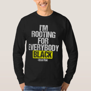 T-shirt JE RACINE POUR TOUT LE MONDE BLACK BLM Power