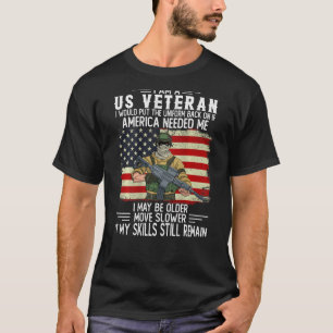 T-shirt Je Ramènerais L'Uniforme Si L'Américain Avait Beso