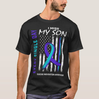 T-shirt Je regrette mon fils Sensibilisation Prévention Dr